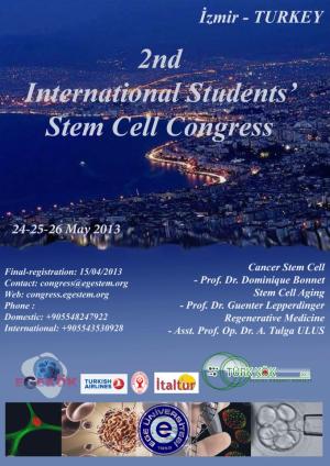 2nd International Students Stem Cell Congress